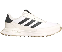 Adidas Men's S2G Leather 24 Spikeless Golf Shoes, Cloud White/Carbon/Chalk White