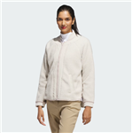 Adidas Women’s Go To Fleece Jacket, Alumina