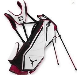 Jordan Fadeaway Stand Bag, Red/Black (Limited Edition)