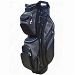 Jazz Pro Tech Org 15 Full Divider Cart Bag, Black