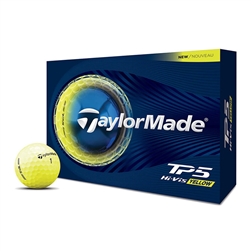 2026 TaylorMade TP5 Golf Balls - Yellow