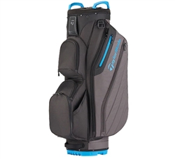 TaylorMade Cart Lite Black Grey Blue Cart Bag