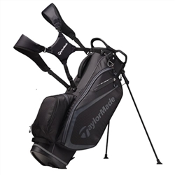 TaylorMade TM19 Select Plus Stand Bag, Black/Charcoal