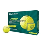TaylorMade 2022 Tour Response Golf Balls (1 Dozen) - Yellow