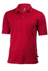 Mens PGA Tour Classic Golf Shirt, Red