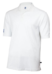 Mens PGA Tour Classic Golf Shirt, White