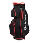 Taylormade Pro Cart Bag, Black/Red