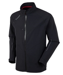 Sunice Men's Elliot Lightweight Wind Jacket, Black/Charcoal