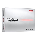 Titleist Pro V1x Golf Balls - High Numbers, White
