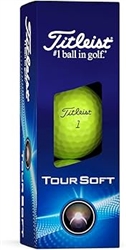Prior Generation Titleist TourSoft, Yellow - SLEEVE