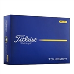 2026 Titleist Tour Soft Golf Balls - Yellow