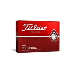 Titleist Tru Feel White Golf Balls (2 Dozen)