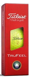 Prior Generation Titleist TruFeel, Yellow  - SLEEVE