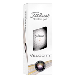 Prior Generation Titleist Velocity, White - SLEEVE