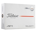 2026 Titleist AIM Performance Golf Balls - White