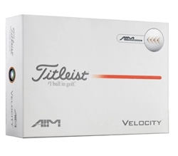 2026 Titleist AIM Performance Golf Balls - White