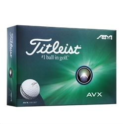 Titleist AVX AIM  360 Golf Balls - White, Prior Generation