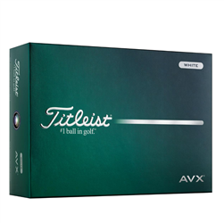 2026 Titleist AVX Golf Balls - White