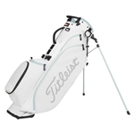 Titleist Players 4 Stand Bag  - White/Sea Breeze