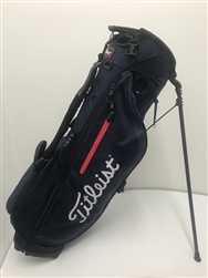 Titleist Players 4 Stand Bag - Navy/Red