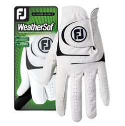 Prior Generation Footjoy Women's WeatherSof Golf Glove - White