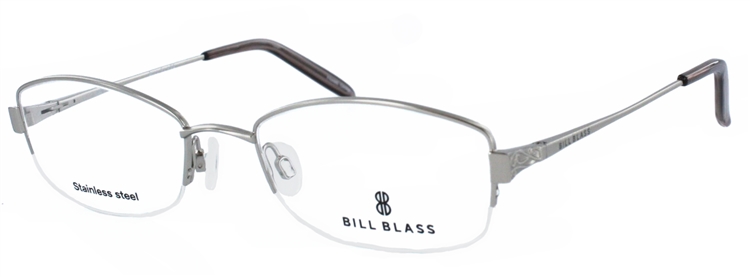 Bill Blass 934 Silver Eyeglass Frame