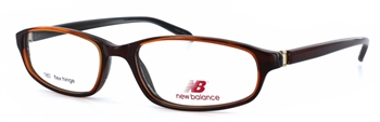New Balance 161 Brown Eyeglass Frame