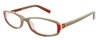 Margarita 6 - Green/Orange Eyeglass Frame