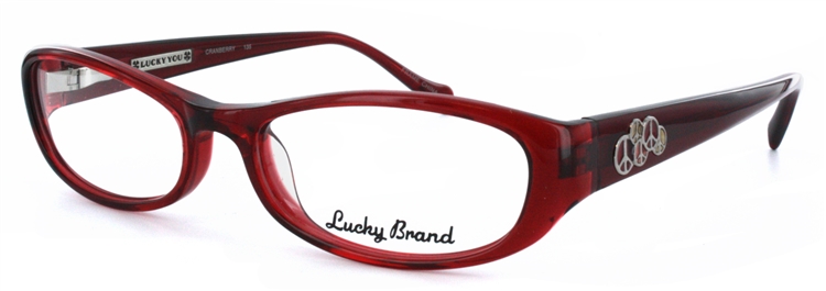 Lucy - Cranberry/Red Eyeglass Frame