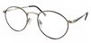 Charlie - Gold/Demi Amber Eyeglass Frame