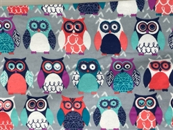 OWL MANDALA FLANNEL  New!