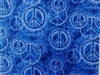 DENIM PEACE SIGNS
