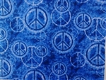 DENIM PEACE SIGNS