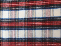 IVORY PLAID FLANNEL