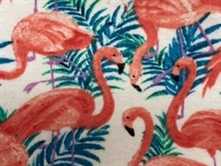 PINK FLAMINGO FLANNEL New!