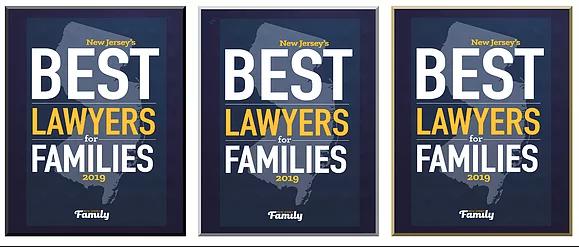 2019 NJ's Best Lawyers for Families Plaque