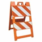 Plasticade Barricade Type I Orange - Diamond Grade