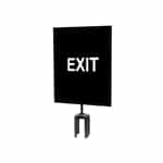 QueueWay - QWAYSIGN-11" X 14"-EXIT (Double Sided)