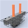 Retractable Bollards, Manual Vehicular Barrier System - 1200MRB MinuteMan