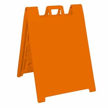 Squarecade 36 Sign Stand Orange - NO SHEETING