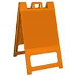 Squarecade 45 Sign Stand Orange - NO SHEETING