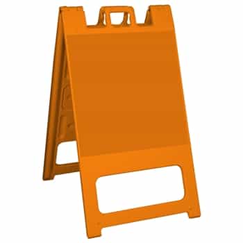 Squarecade 45 Sign Stand Orange - NO SHEETING