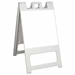 Squarecade 45 Sign Stand White - NO SHEETING