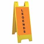 Minicade Yellow - 12" X 24" Diamond Grade Legends