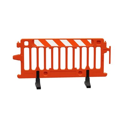 Pedestrian Control Barricade CROWDCADE, 2004-O-EGL, Orange