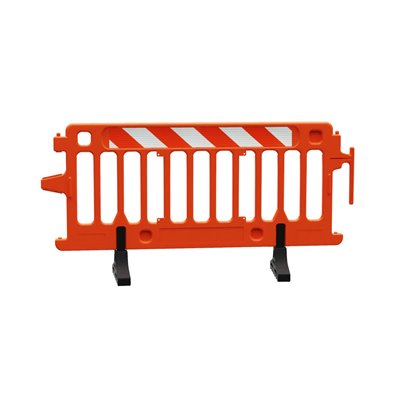 Indoor Pedestrian Barrier CROWDCADE, 2004-O-HIPLR, Orange