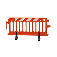 Outdoor Plastic Barricade CROWDCADE, 2004-O-HIPR, Orange
