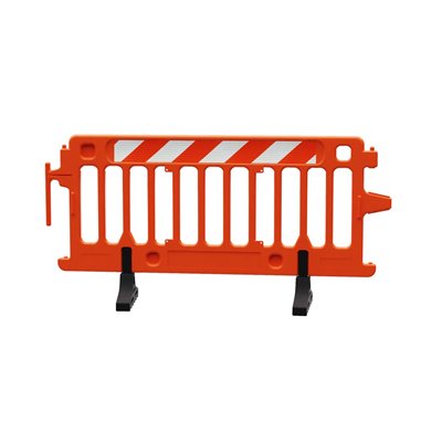 Outdoor Plastic Barricade CROWDCADE, 2004-O-HIPR, Orange