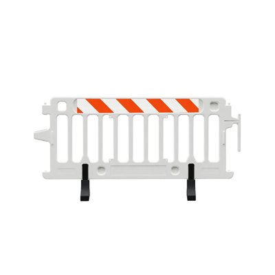 Lightweight Crowd Control Barrier CROWDCADE, 2004-W-EGL, White