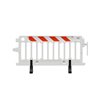 Pedestrian Safety Barrier CROWDCADE, 2004-W-HIPLR, White